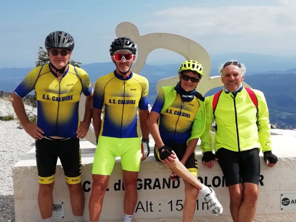 Grand colombier - Bruno P - Alain R - Jean Paul C - Jean Jacques C