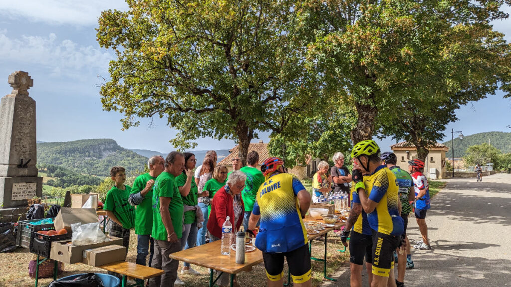 Dromoise ravitaillement Lesches-en-Diois